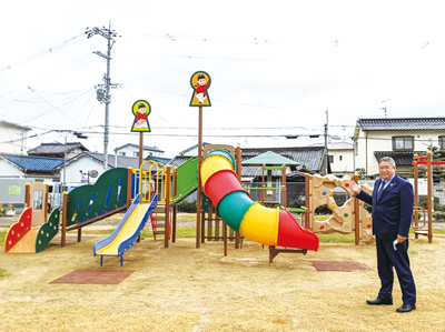 公園遊具のリニューアル